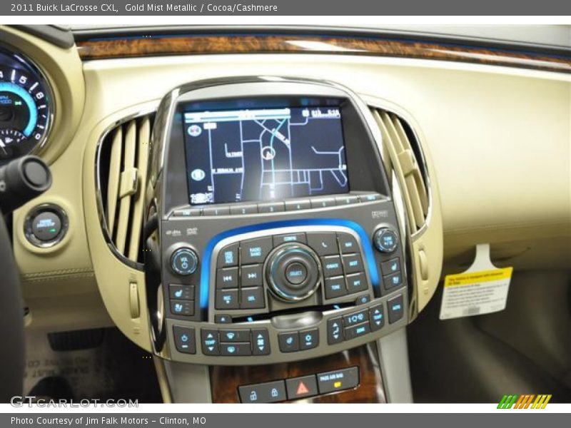 Gold Mist Metallic / Cocoa/Cashmere 2011 Buick LaCrosse CXL