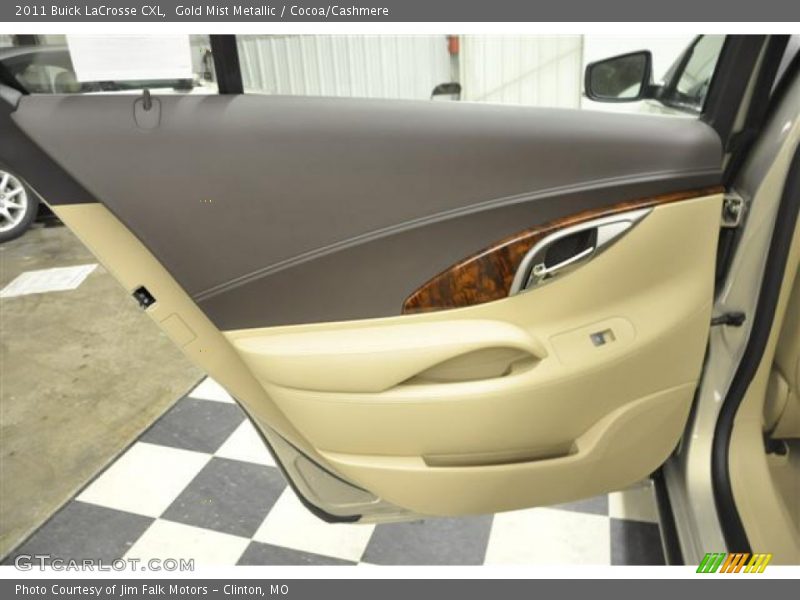 Gold Mist Metallic / Cocoa/Cashmere 2011 Buick LaCrosse CXL