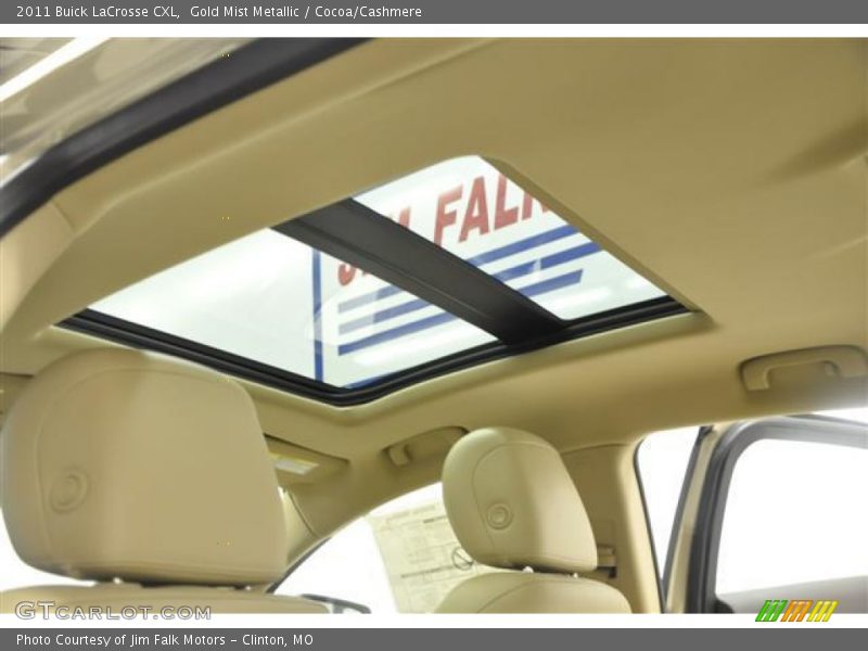 Gold Mist Metallic / Cocoa/Cashmere 2011 Buick LaCrosse CXL