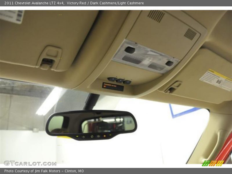 Victory Red / Dark Cashmere/Light Cashmere 2011 Chevrolet Avalanche LTZ 4x4