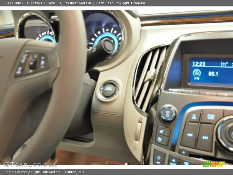 Quicksilver Metallic / Dark Titanium/Light Titanium 2011 Buick LaCrosse CXL AWD