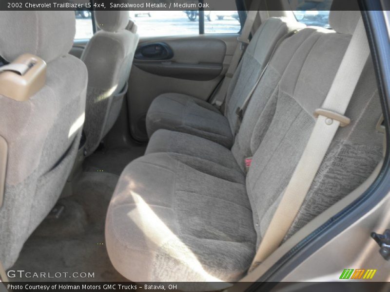 Sandalwood Metallic / Medium Oak 2002 Chevrolet TrailBlazer LS 4x4