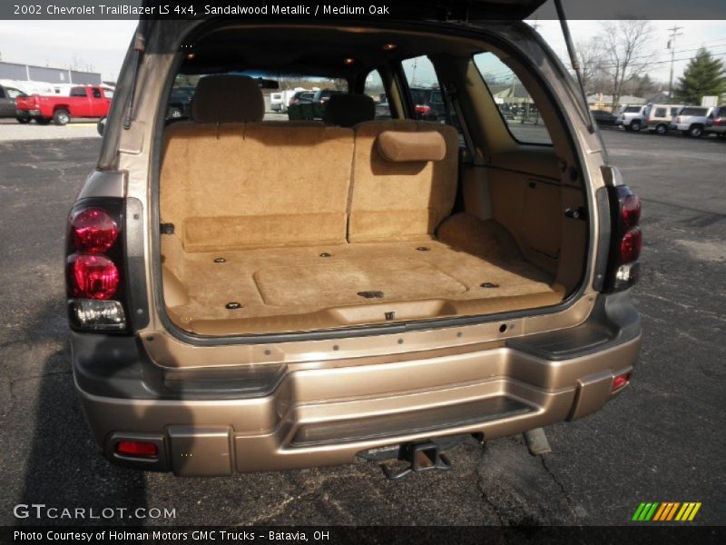 Sandalwood Metallic / Medium Oak 2002 Chevrolet TrailBlazer LS 4x4