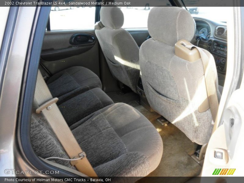 Sandalwood Metallic / Medium Oak 2002 Chevrolet TrailBlazer LS 4x4