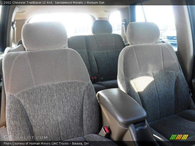Sandalwood Metallic / Medium Oak 2002 Chevrolet TrailBlazer LS 4x4