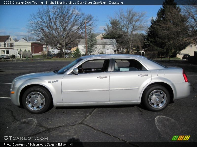 Bright Silver Metallic / Dark Slate Gray/Light Graystone 2005 Chrysler 300 Touring