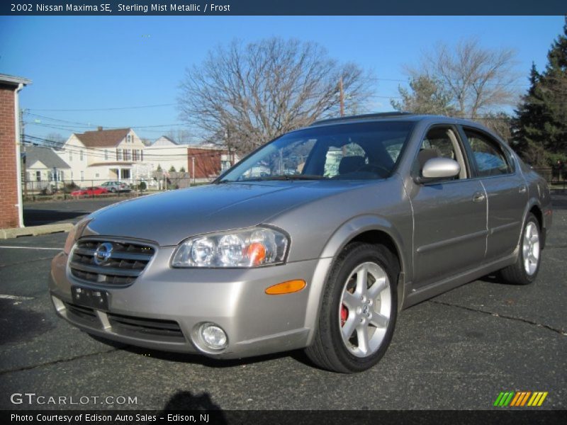 Sterling Mist Metallic / Frost 2002 Nissan Maxima SE