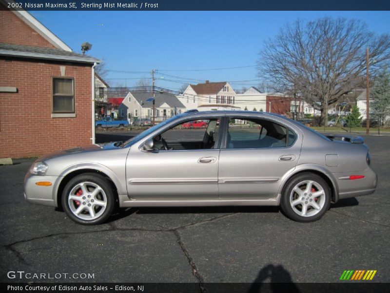 Sterling Mist Metallic / Frost 2002 Nissan Maxima SE