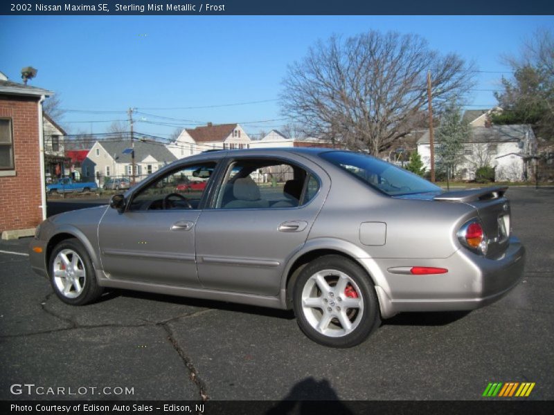 Sterling Mist Metallic / Frost 2002 Nissan Maxima SE