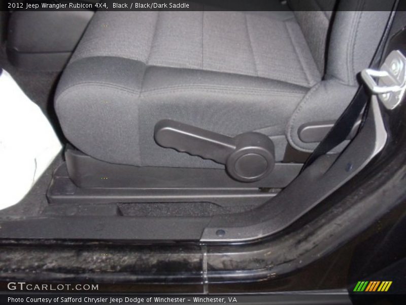 Black / Black/Dark Saddle 2012 Jeep Wrangler Rubicon 4X4