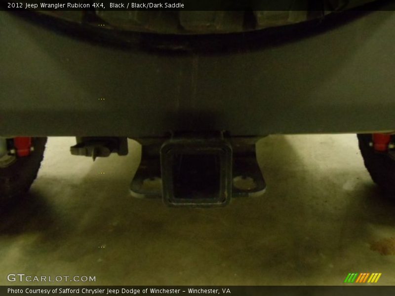 Black / Black/Dark Saddle 2012 Jeep Wrangler Rubicon 4X4