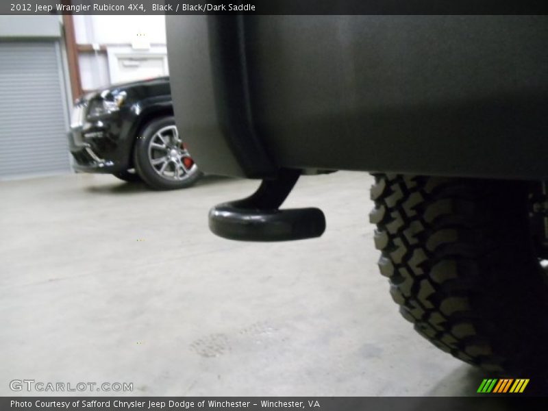 Black / Black/Dark Saddle 2012 Jeep Wrangler Rubicon 4X4