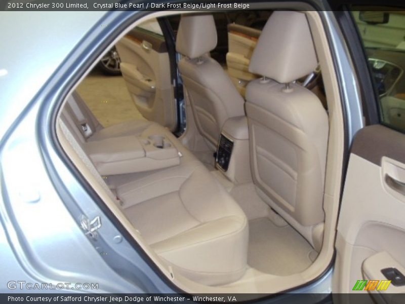 Crystal Blue Pearl / Dark Frost Beige/Light Frost Beige 2012 Chrysler 300 Limited