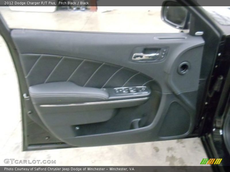 Pitch Black / Black 2012 Dodge Charger R/T Plus