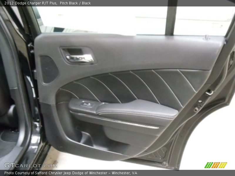 Pitch Black / Black 2012 Dodge Charger R/T Plus