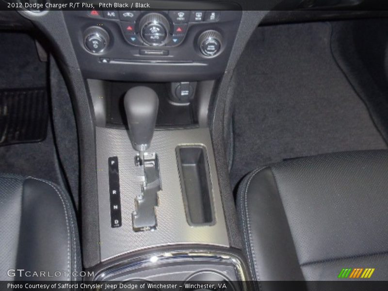 Pitch Black / Black 2012 Dodge Charger R/T Plus