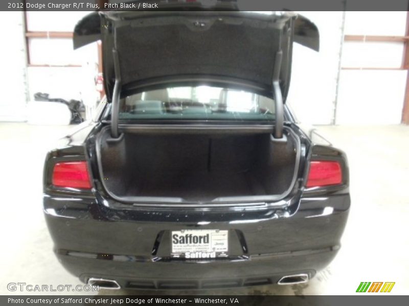Pitch Black / Black 2012 Dodge Charger R/T Plus