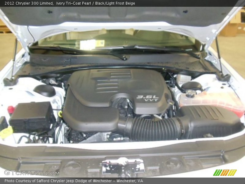  2012 300 Limited Engine - 3.6 Liter DOHC 24-Valve VVT Pentastar V6