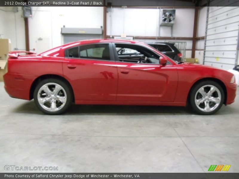 Redline 3-Coat Pearl / Black 2012 Dodge Charger SXT