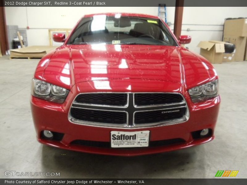 Redline 3-Coat Pearl / Black 2012 Dodge Charger SXT
