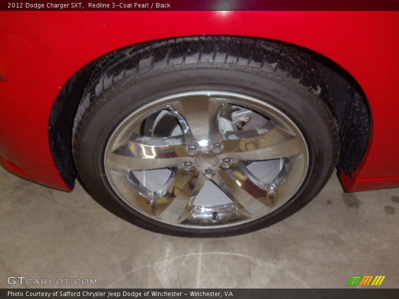 Redline 3-Coat Pearl / Black 2012 Dodge Charger SXT