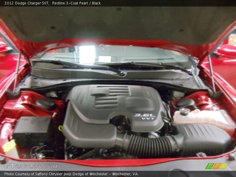 Redline 3-Coat Pearl / Black 2012 Dodge Charger SXT