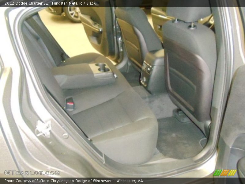 Tungsten Metallic / Black 2012 Dodge Charger SE