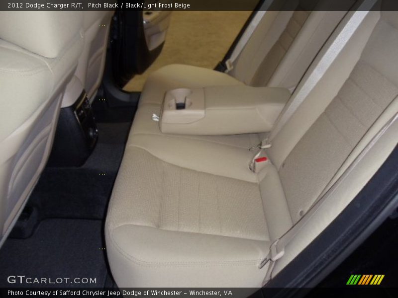 Pitch Black / Black/Light Frost Beige 2012 Dodge Charger R/T