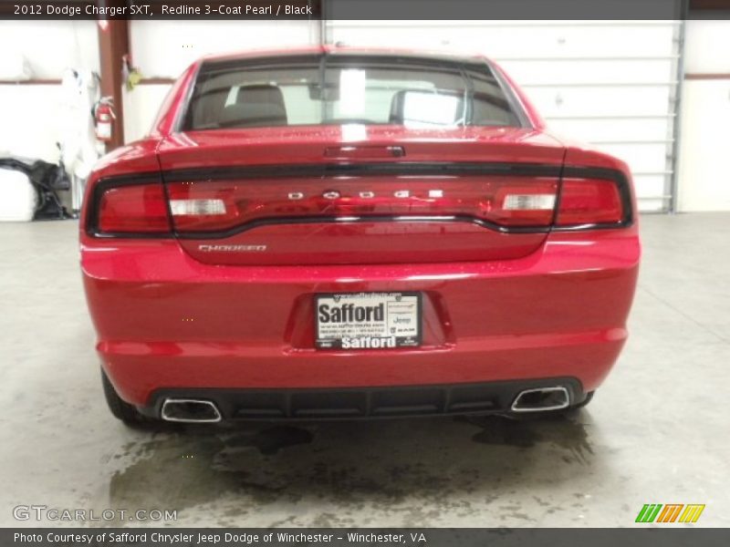 Redline 3-Coat Pearl / Black 2012 Dodge Charger SXT