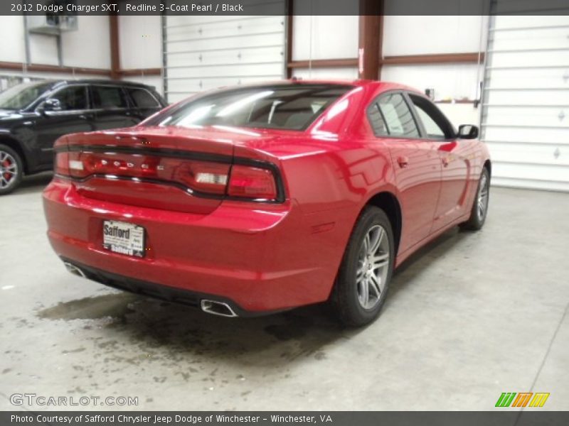 Redline 3-Coat Pearl / Black 2012 Dodge Charger SXT