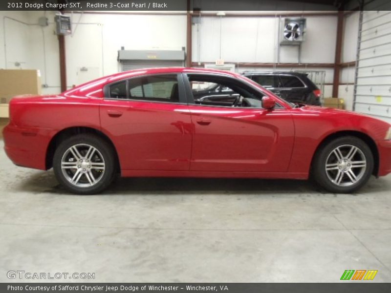 Redline 3-Coat Pearl / Black 2012 Dodge Charger SXT