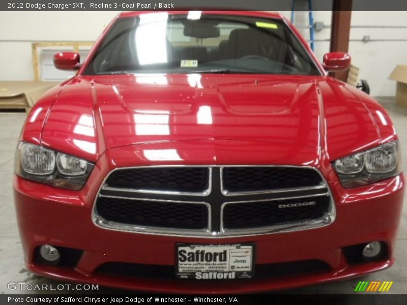 Redline 3-Coat Pearl / Black 2012 Dodge Charger SXT