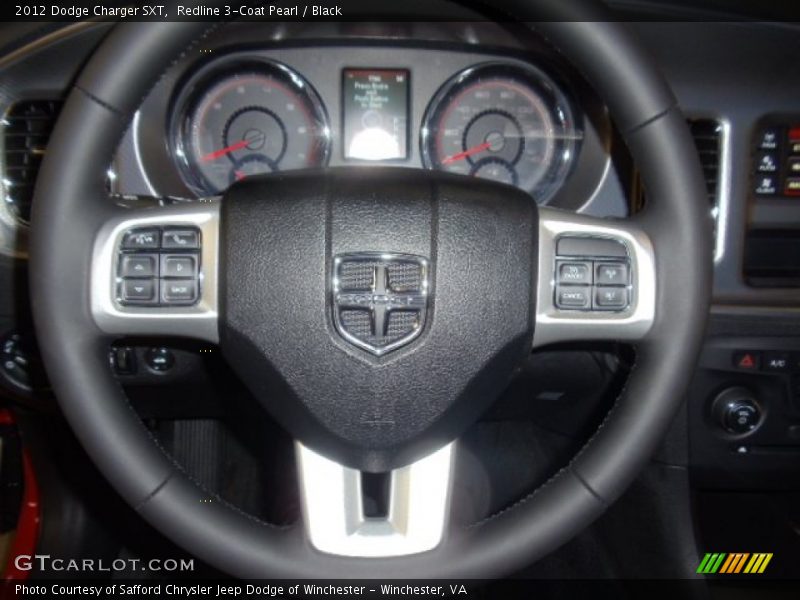 Redline 3-Coat Pearl / Black 2012 Dodge Charger SXT
