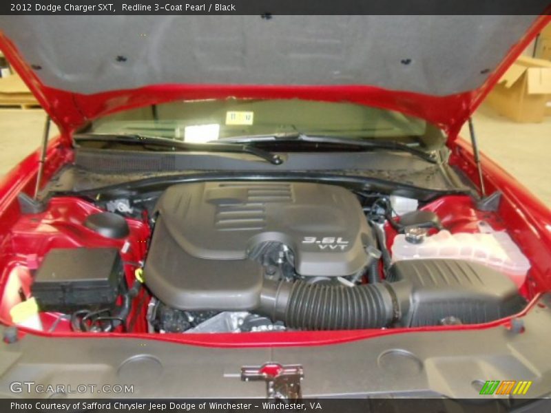 Redline 3-Coat Pearl / Black 2012 Dodge Charger SXT