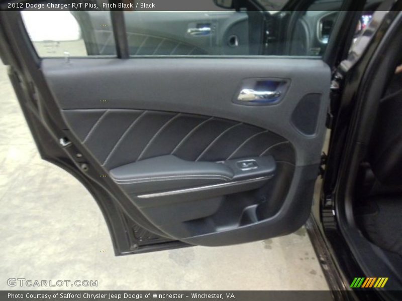 Pitch Black / Black 2012 Dodge Charger R/T Plus