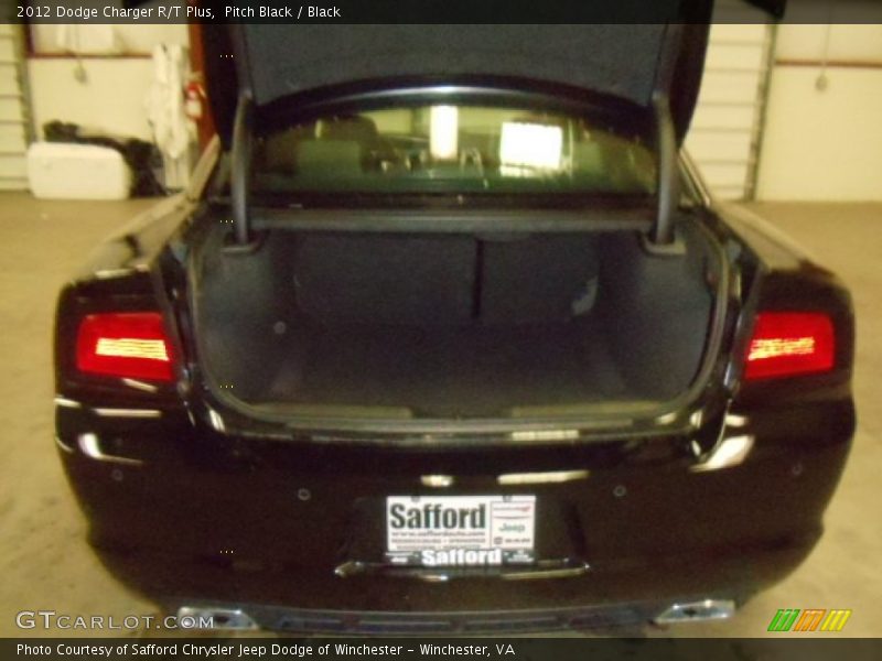 Pitch Black / Black 2012 Dodge Charger R/T Plus