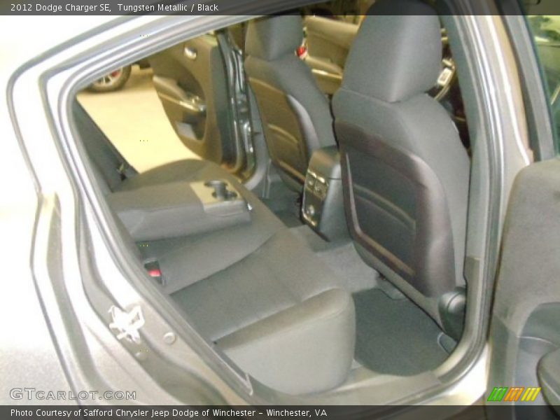 Tungsten Metallic / Black 2012 Dodge Charger SE