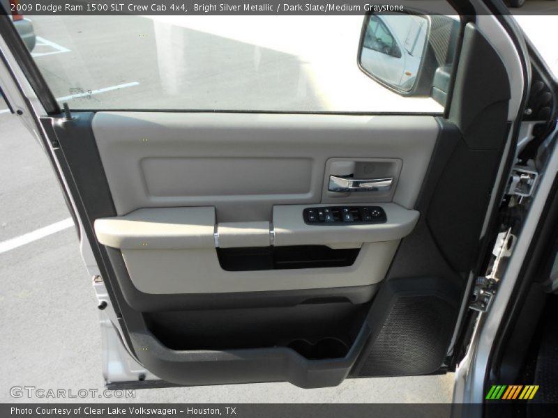 Bright Silver Metallic / Dark Slate/Medium Graystone 2009 Dodge Ram 1500 SLT Crew Cab 4x4