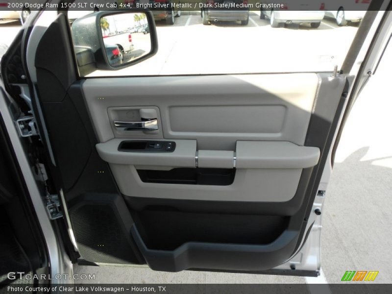 Bright Silver Metallic / Dark Slate/Medium Graystone 2009 Dodge Ram 1500 SLT Crew Cab 4x4