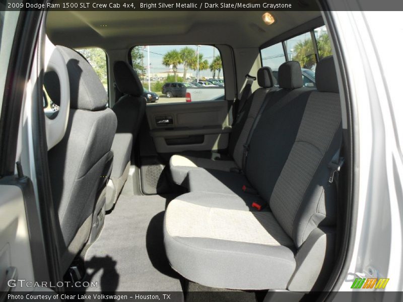 Bright Silver Metallic / Dark Slate/Medium Graystone 2009 Dodge Ram 1500 SLT Crew Cab 4x4