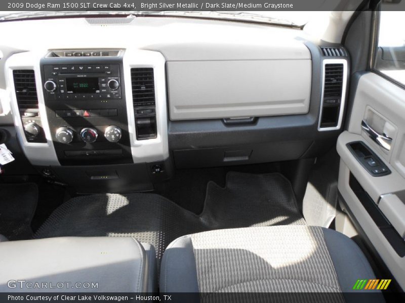 Bright Silver Metallic / Dark Slate/Medium Graystone 2009 Dodge Ram 1500 SLT Crew Cab 4x4