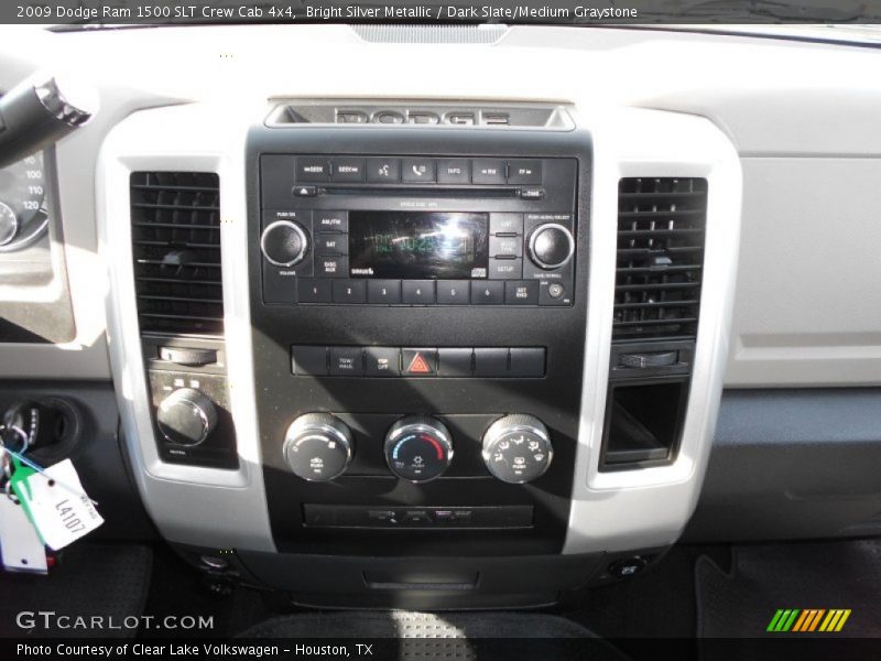 Bright Silver Metallic / Dark Slate/Medium Graystone 2009 Dodge Ram 1500 SLT Crew Cab 4x4