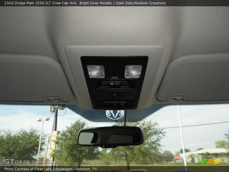Bright Silver Metallic / Dark Slate/Medium Graystone 2009 Dodge Ram 1500 SLT Crew Cab 4x4