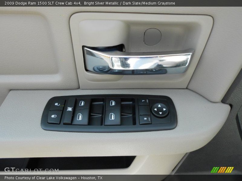 Bright Silver Metallic / Dark Slate/Medium Graystone 2009 Dodge Ram 1500 SLT Crew Cab 4x4