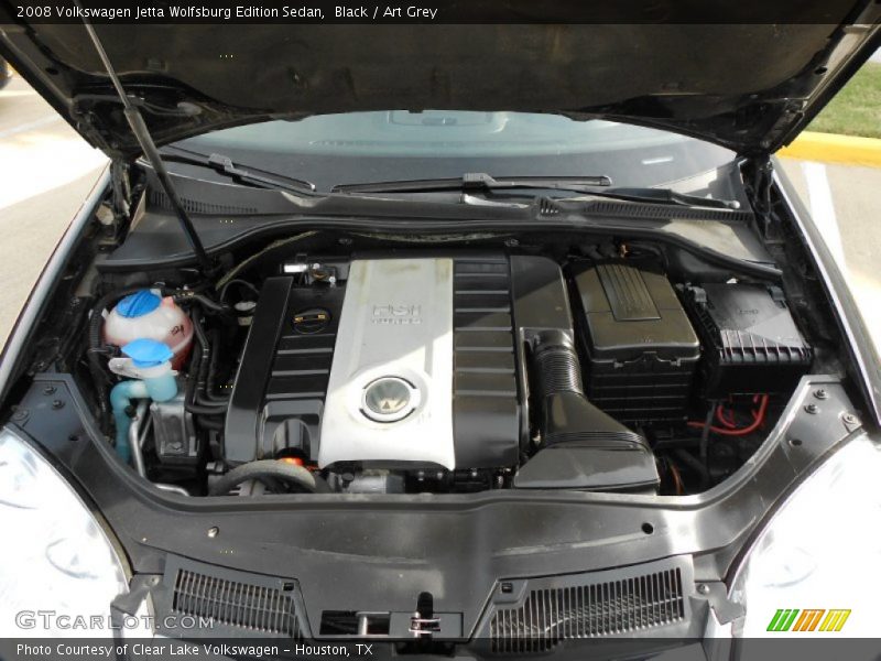 Black / Art Grey 2008 Volkswagen Jetta Wolfsburg Edition Sedan