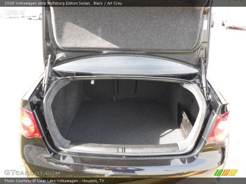 Black / Art Grey 2008 Volkswagen Jetta Wolfsburg Edition Sedan