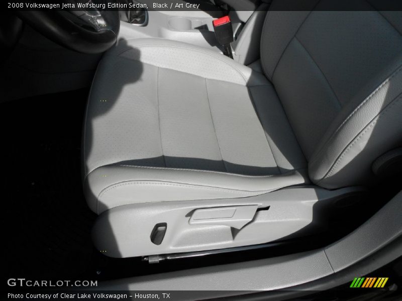 Black / Art Grey 2008 Volkswagen Jetta Wolfsburg Edition Sedan