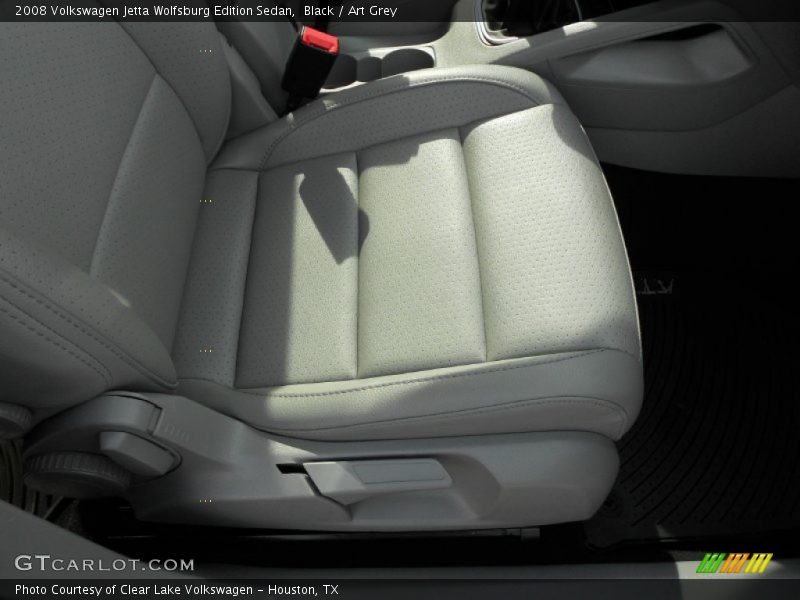Black / Art Grey 2008 Volkswagen Jetta Wolfsburg Edition Sedan