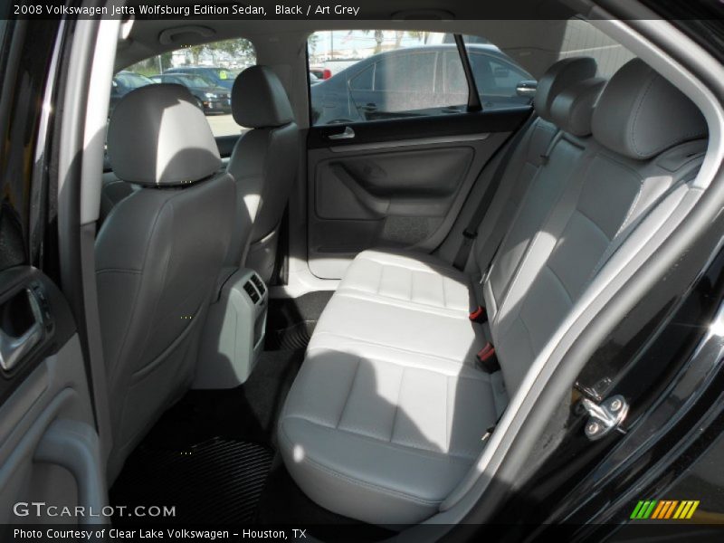 Black / Art Grey 2008 Volkswagen Jetta Wolfsburg Edition Sedan