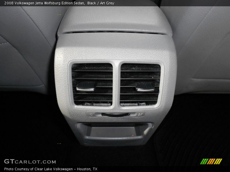 Black / Art Grey 2008 Volkswagen Jetta Wolfsburg Edition Sedan